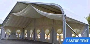 Изогнутые палатки 30 м